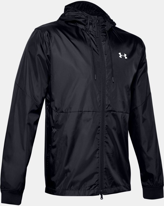 Men's UA Legacy Windbreaker Jacket, Black, pdpMainDesktop image number 4